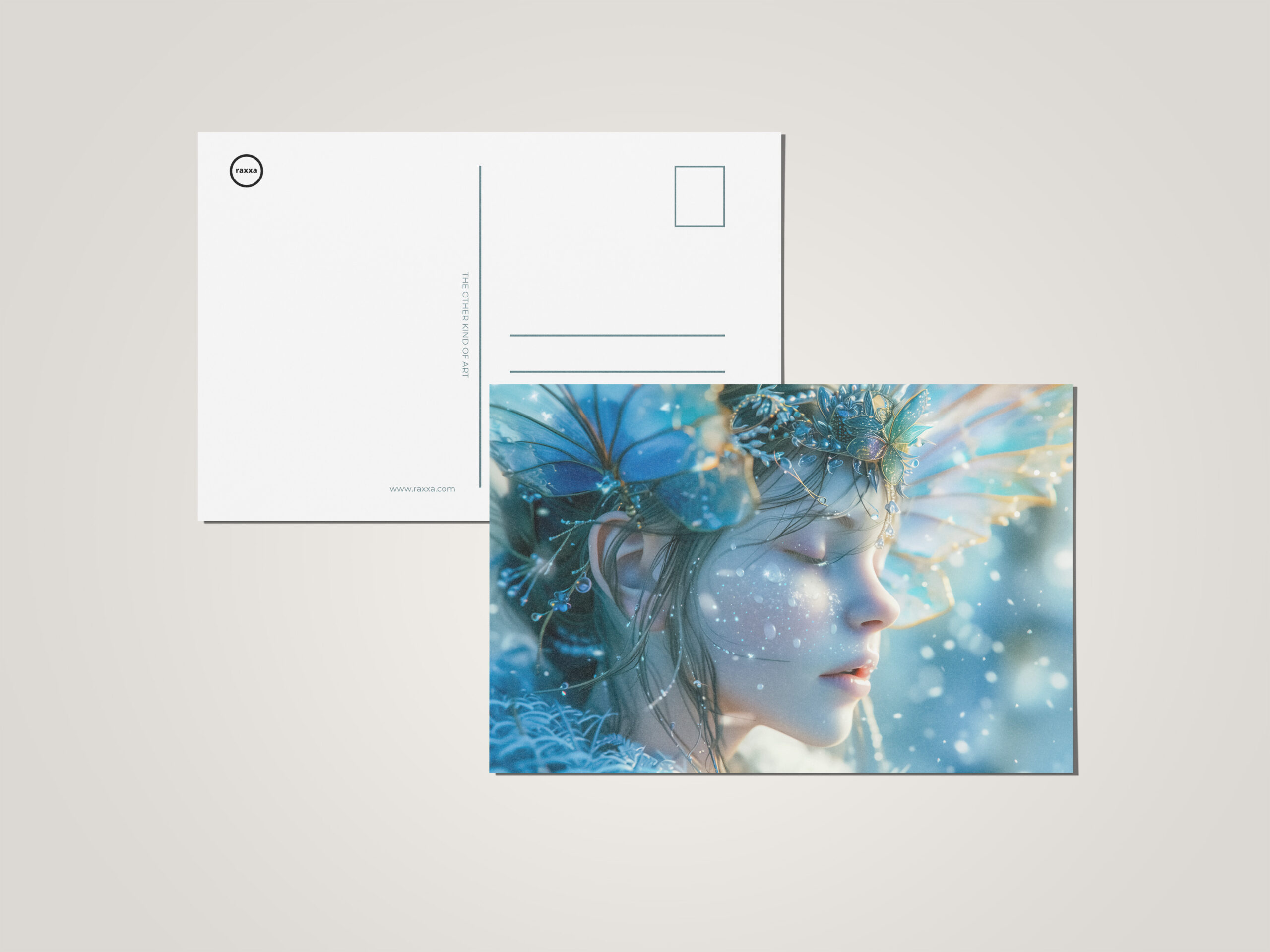 raxxa Postkarte: Lunara Glimmerwind