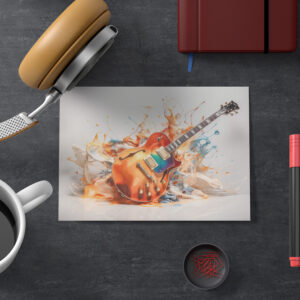 raxxa Postkarte: E-Kitarre