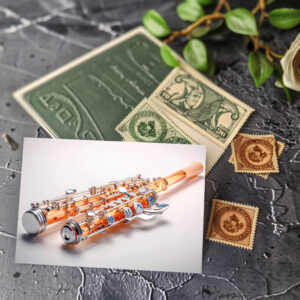 raxxa Postkarte: Klarinette