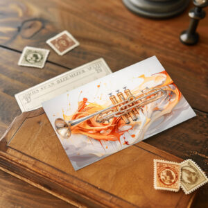 raxxa Postkarte: Trompete