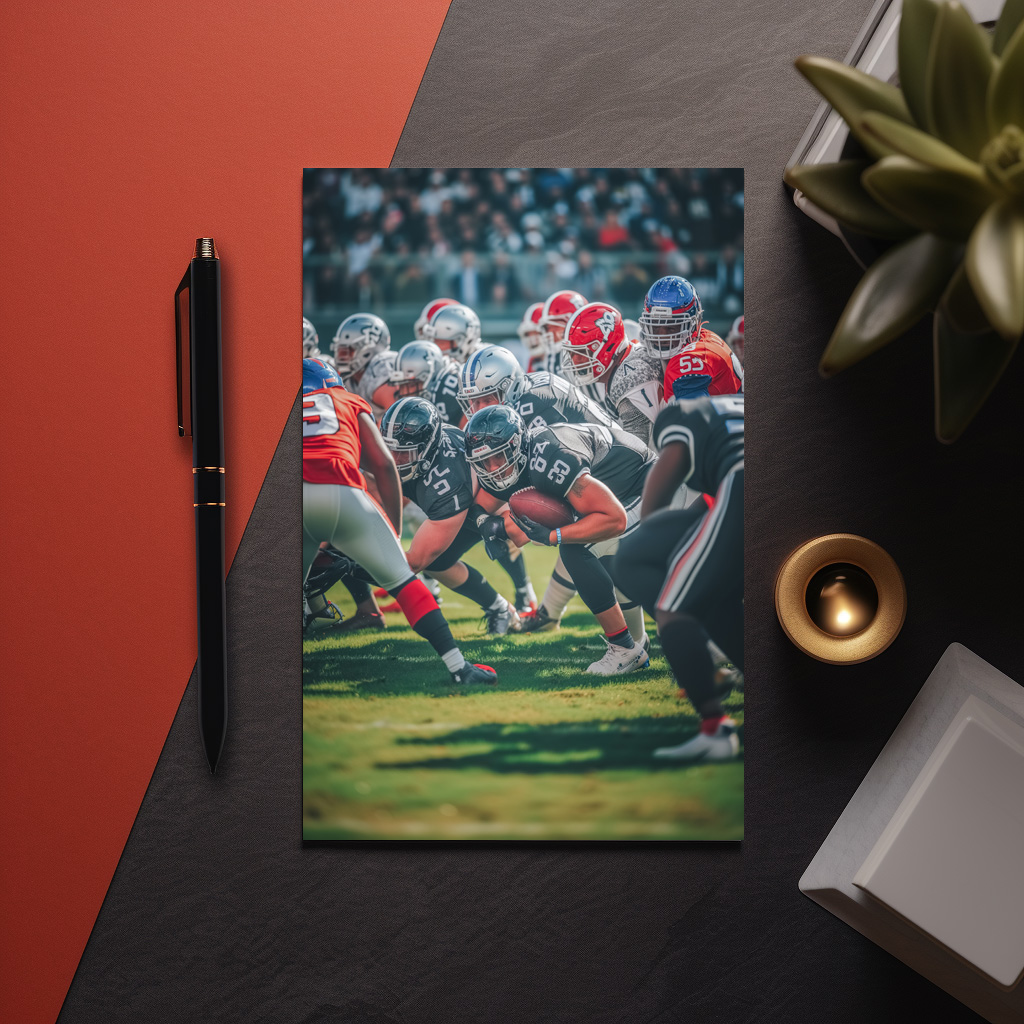 raxxa Postkarte: Kampfgeist schlägt Talent wenn Talent nicht kämpft