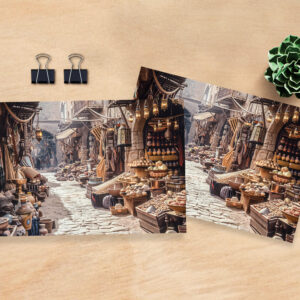 raxxa Postkarte: Besser ein Brot in Frieden als ein Festmahl im Streit