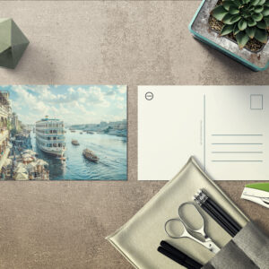 raxxa Postkarte: Das Herz eines Menschen ist der Schlüssel zu seinem Wert