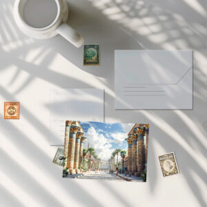 raxxa Postkarte: Ehre deine Eltern denn sie sind deine Wurzeln