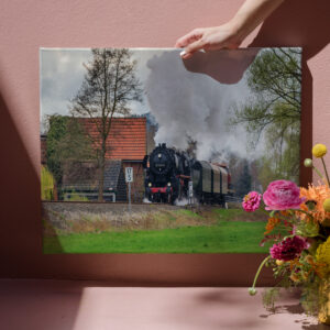 raxxa Canva: Sonderzug der Bergwerksbahn