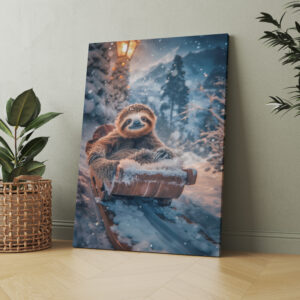 raxxa Canva: Auch gemütlich kann man Schlitten fahren