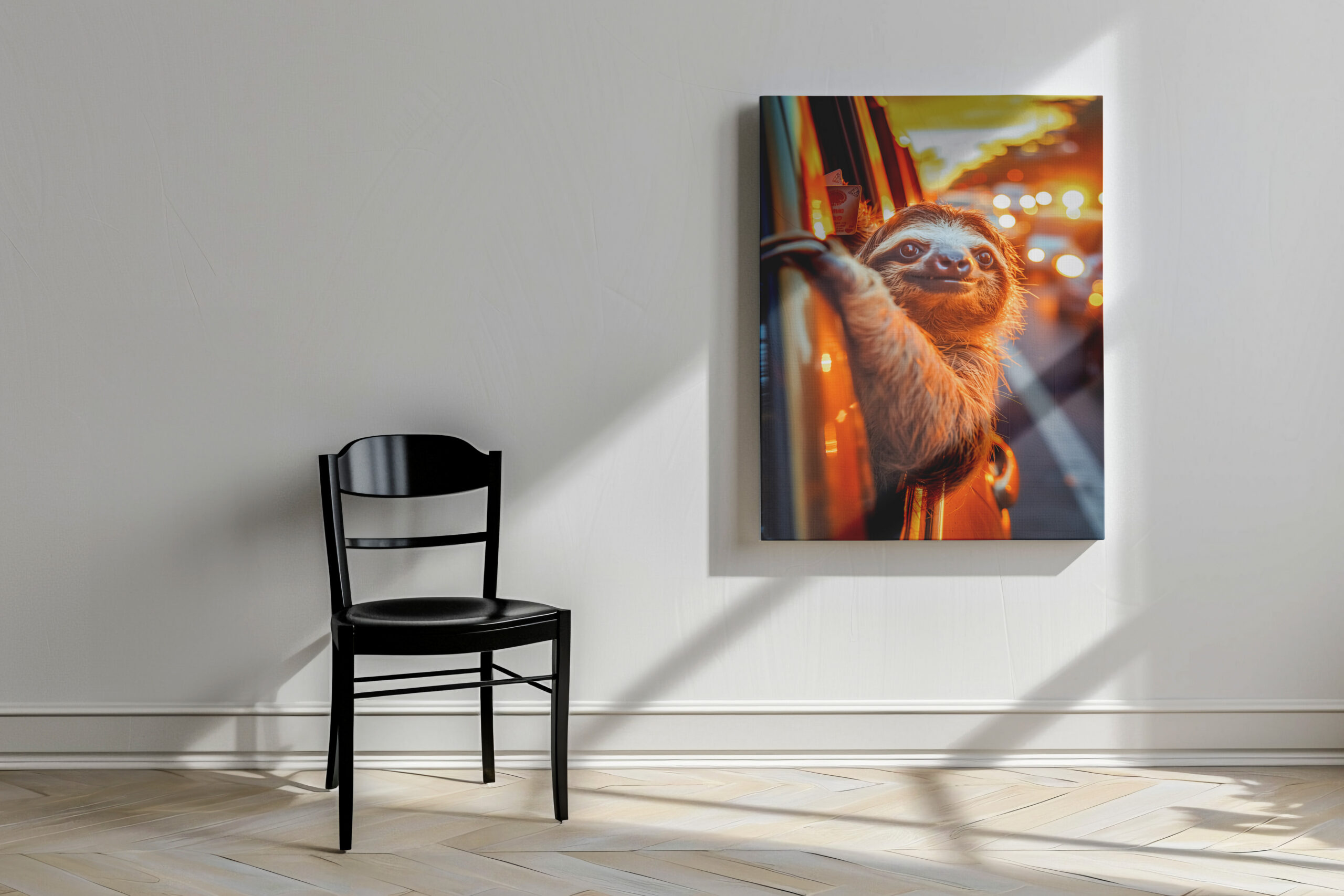 raxxa Canva: Ich bin nicht spät ich bin faultier pünktlich - Image 3