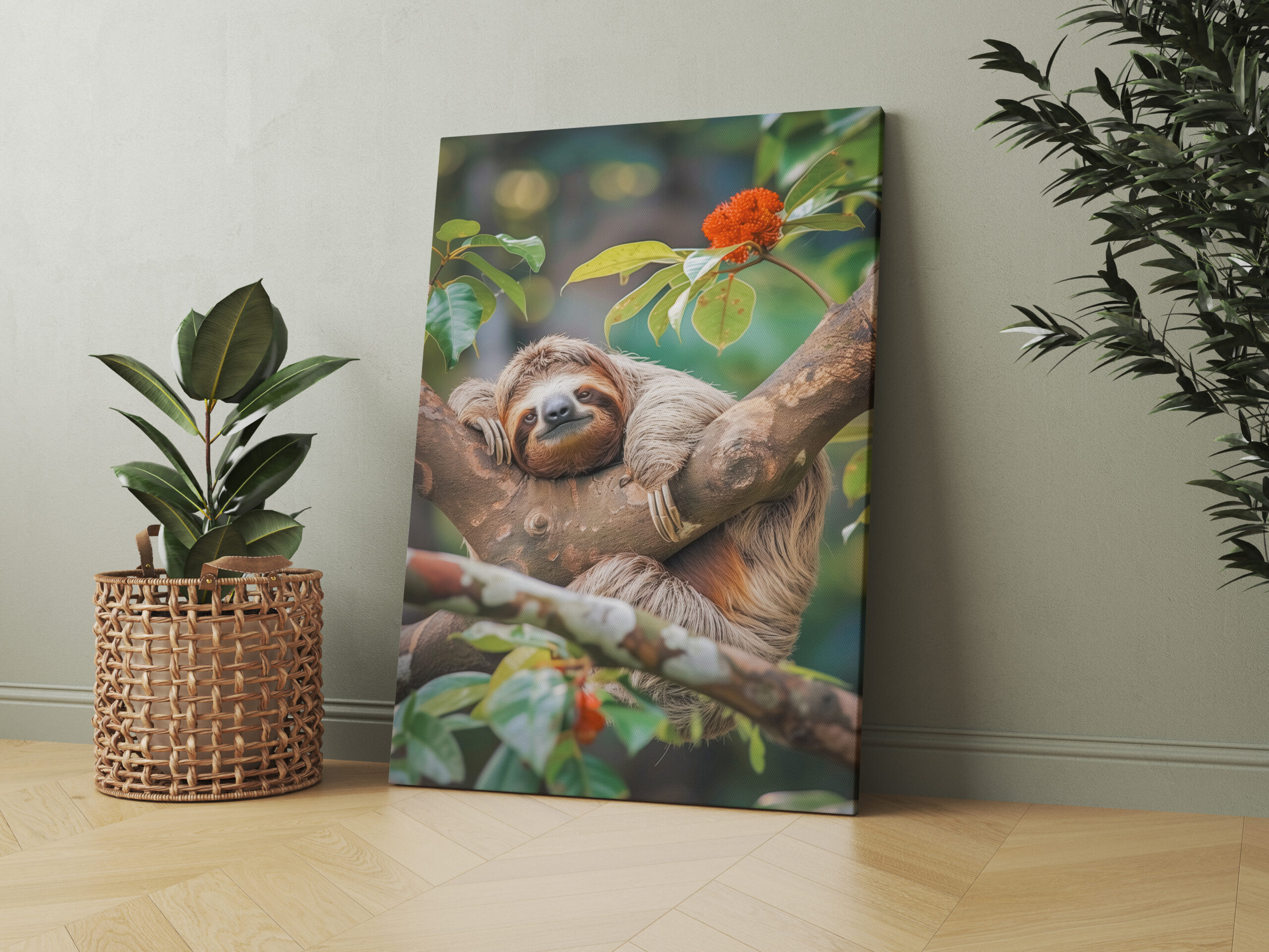 raxxa Canva: Ich geh lieber langsam damit ich die Aussicht genießen kann