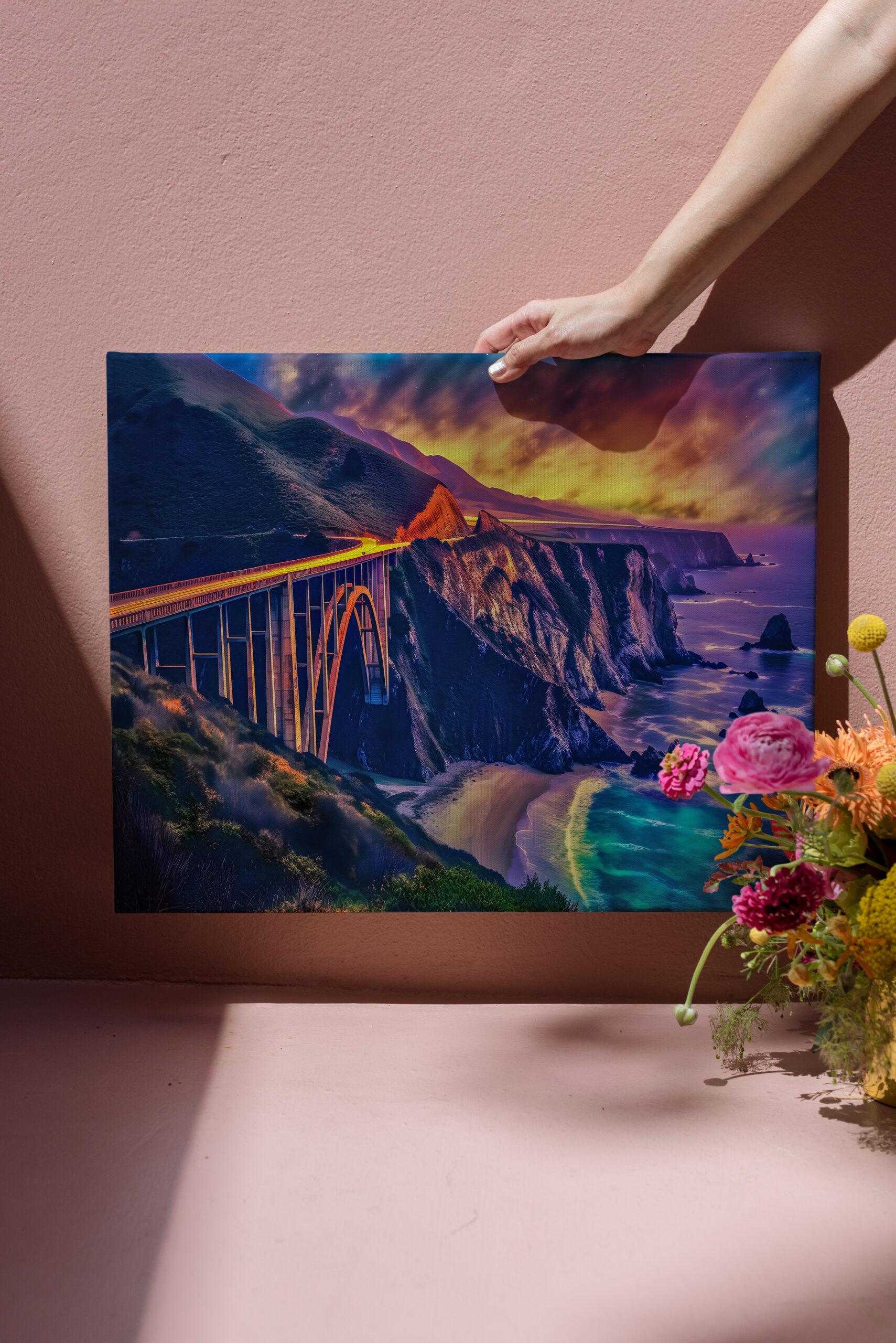 raxxa Canva: Bixby Creek Bridge - immagine 2