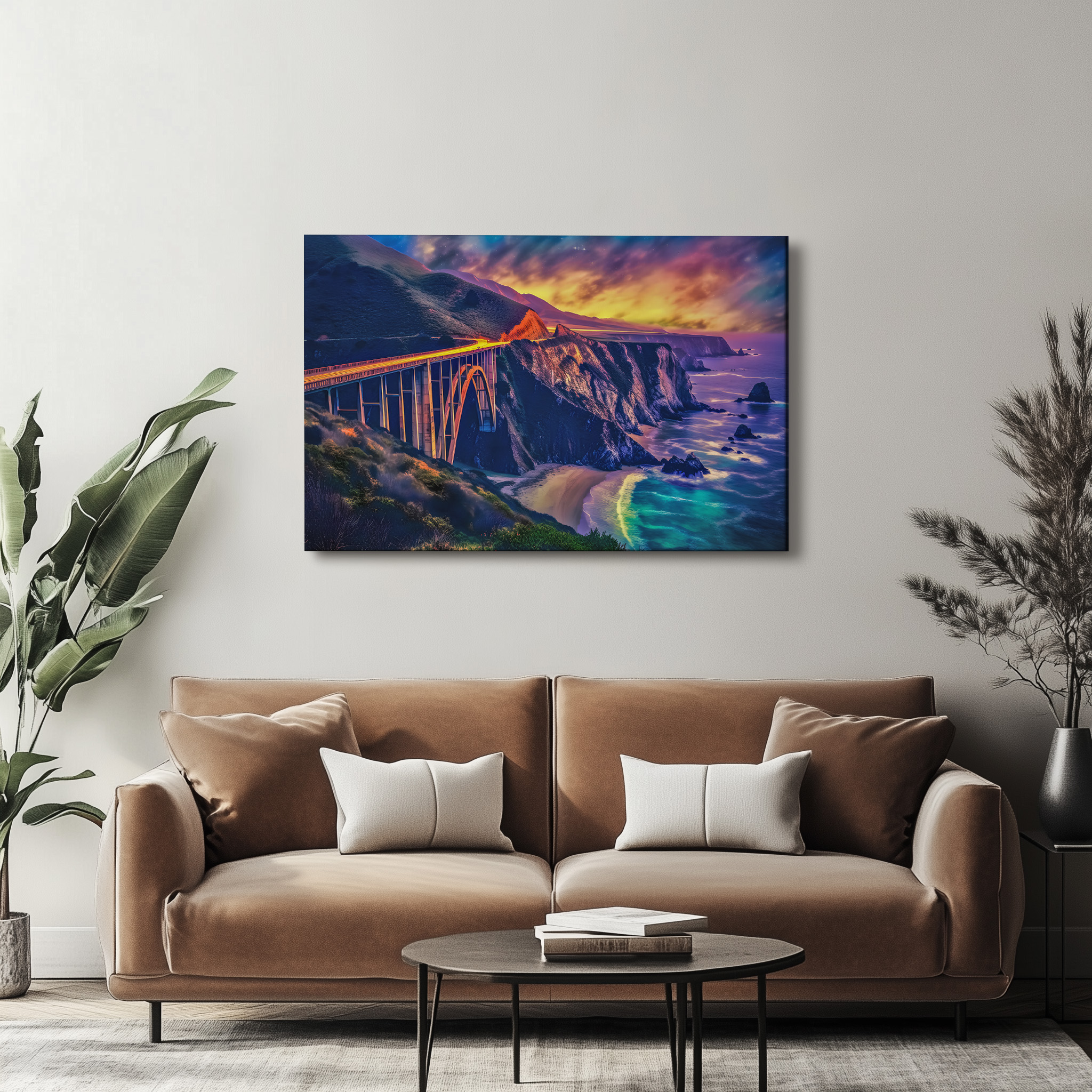 raxxa Canva: Bixby Creek Bridge - immagine 3