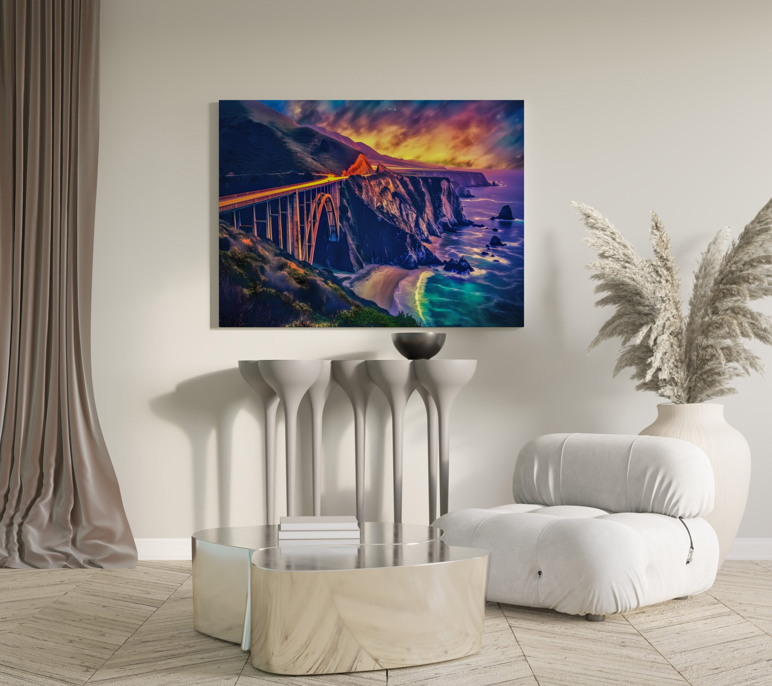 raxxa Canva: Bixby Creek Bridge