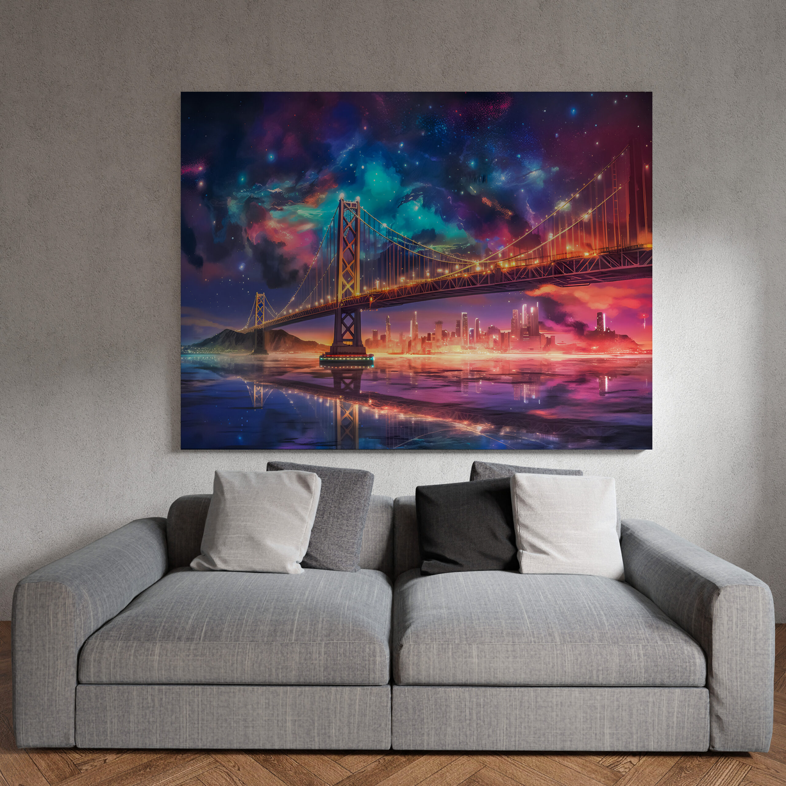 raxxa Canva: Bridge of San Francisco