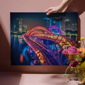 raxxa Canva: Helix Bridge Singapur