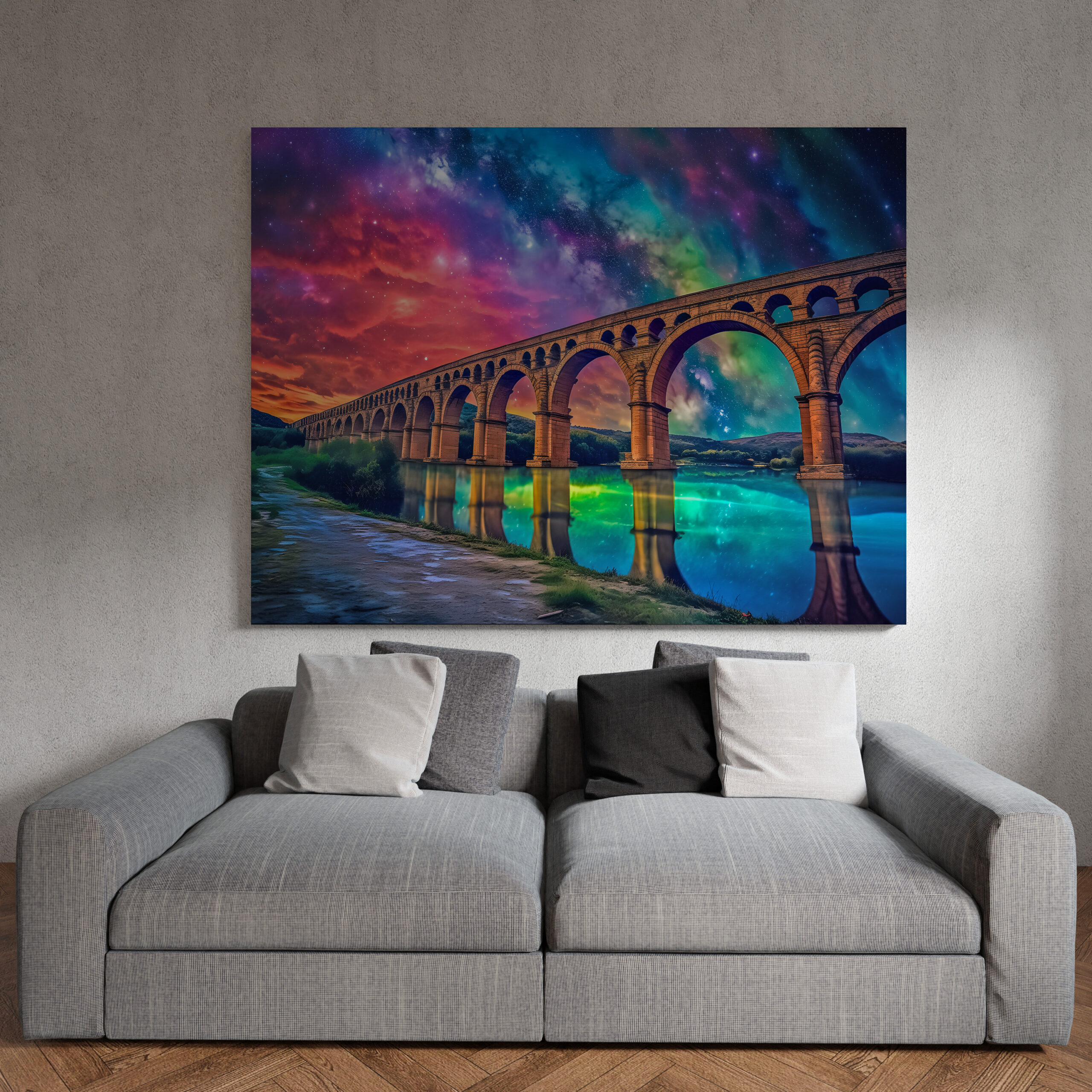 raxxa Canva: Pont du Gard Frankreich – Image 3