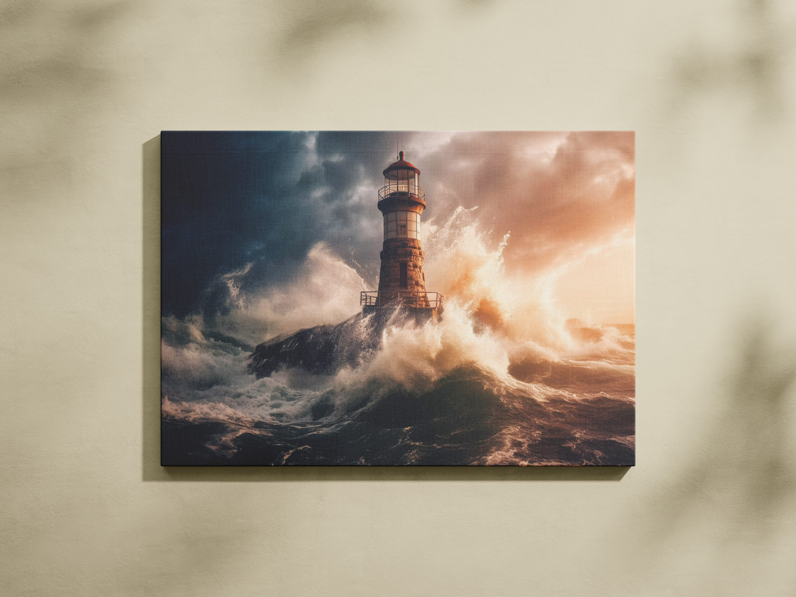 raxxa Canva: Er ist ein Flüstern der Hoffnung in der tosenden See – Image 2