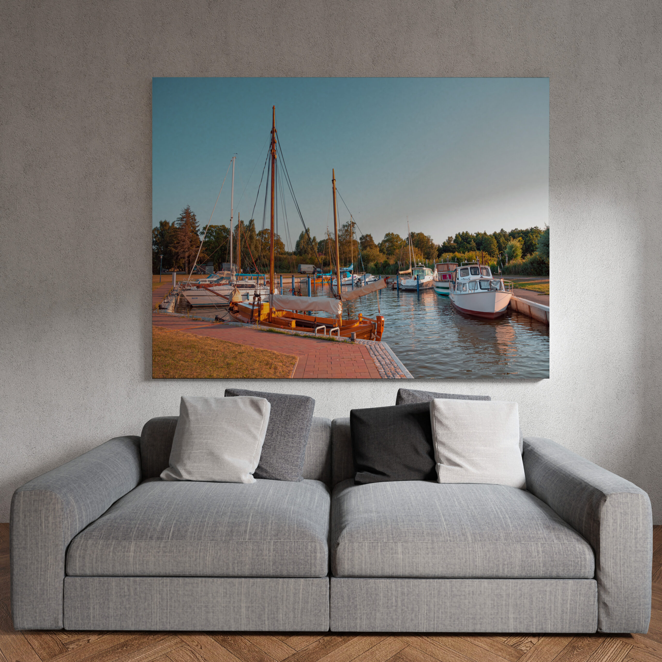 raxxa Canva: Hafen Fuhlendorf