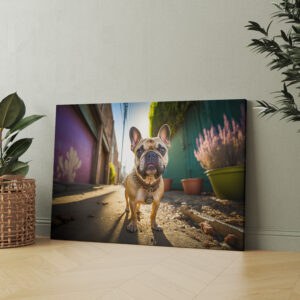 raxxa Canva: Abends Gassi gehen