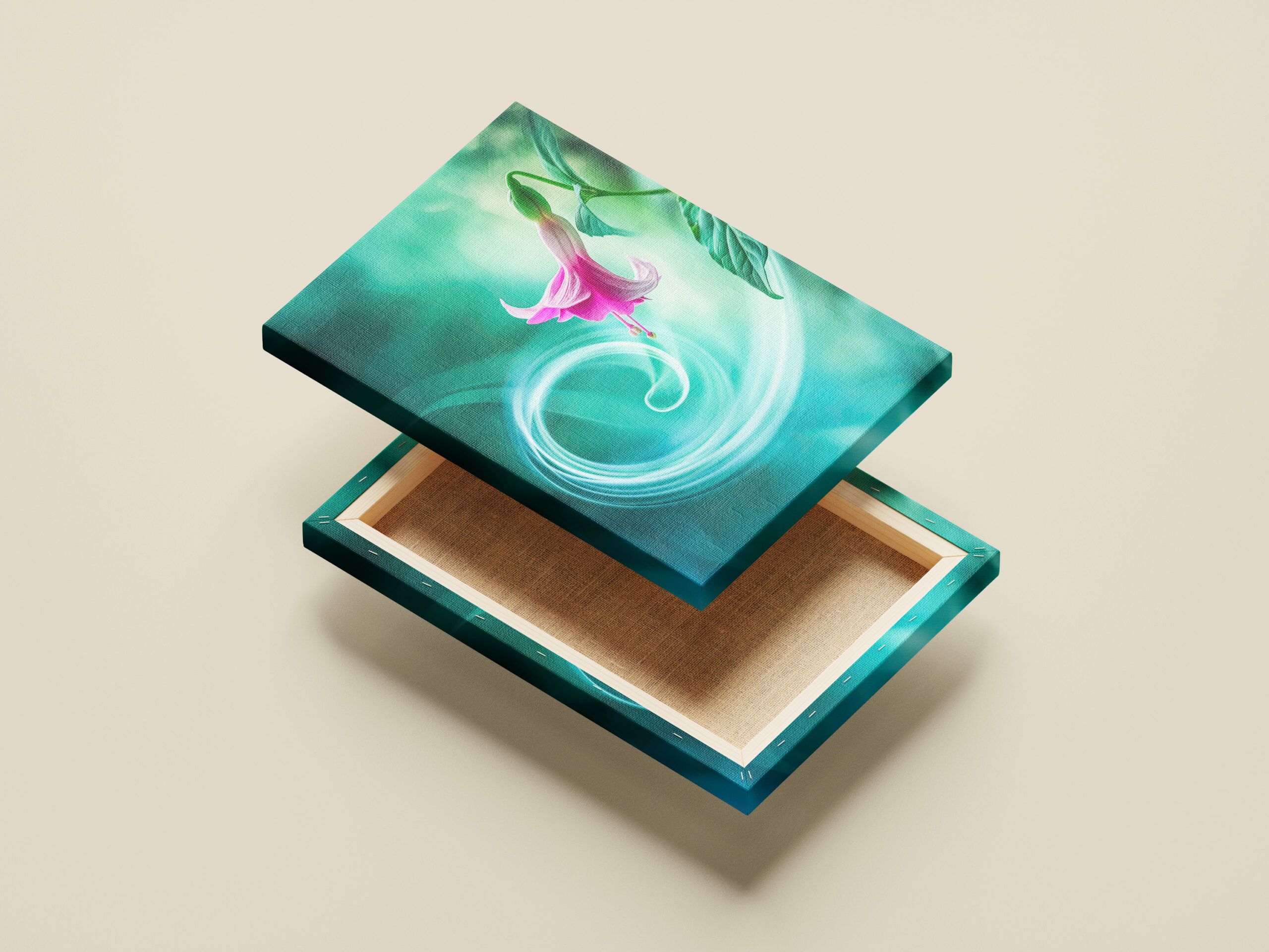 raxxa Canva: Blätter flüstern uralte Lieder - Image 2