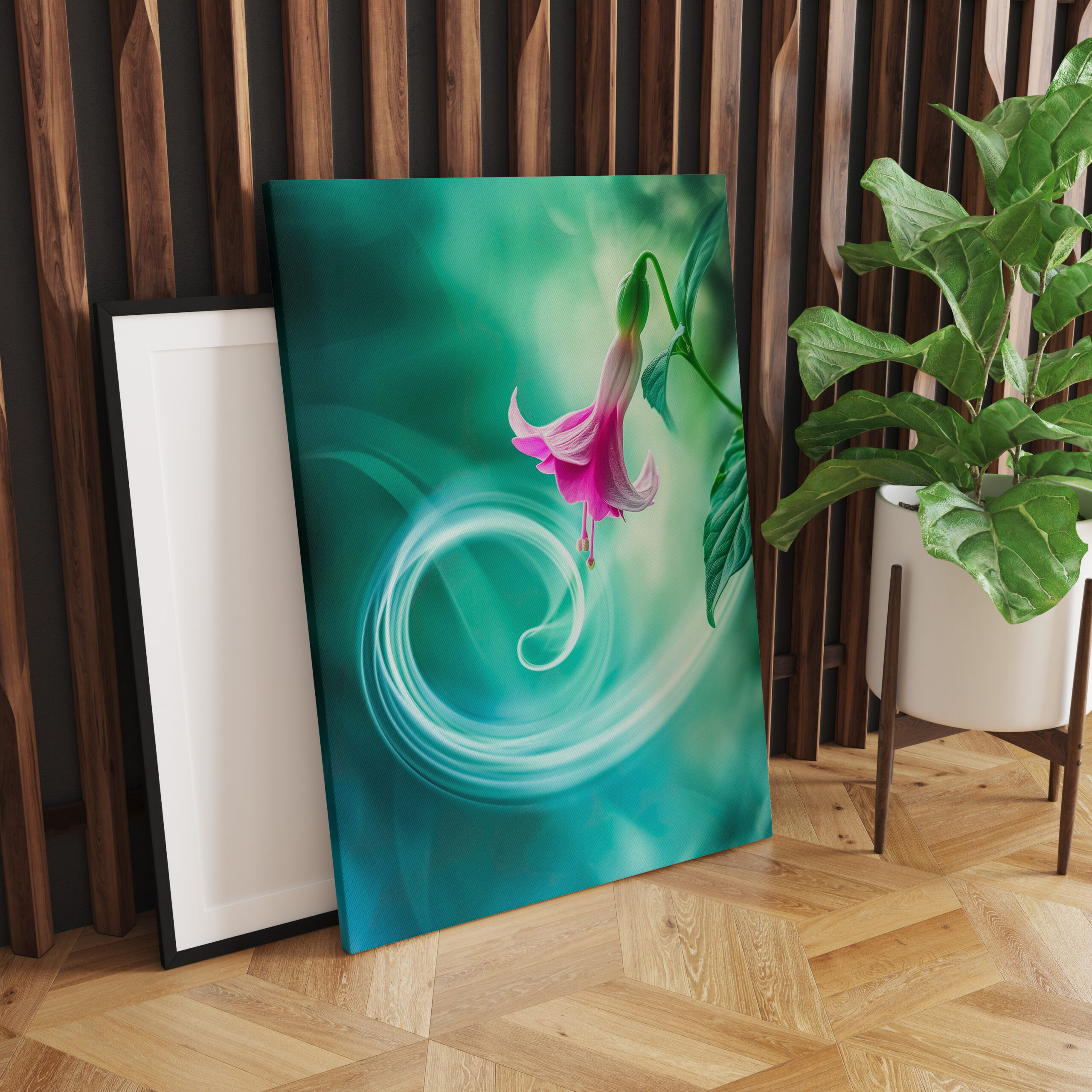 raxxa Canva: Blätter flüstern uralte Lieder - Image 3