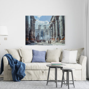 raxxa Canva: Lerne solange du lebst denn Wissen hat keinen Grenzen