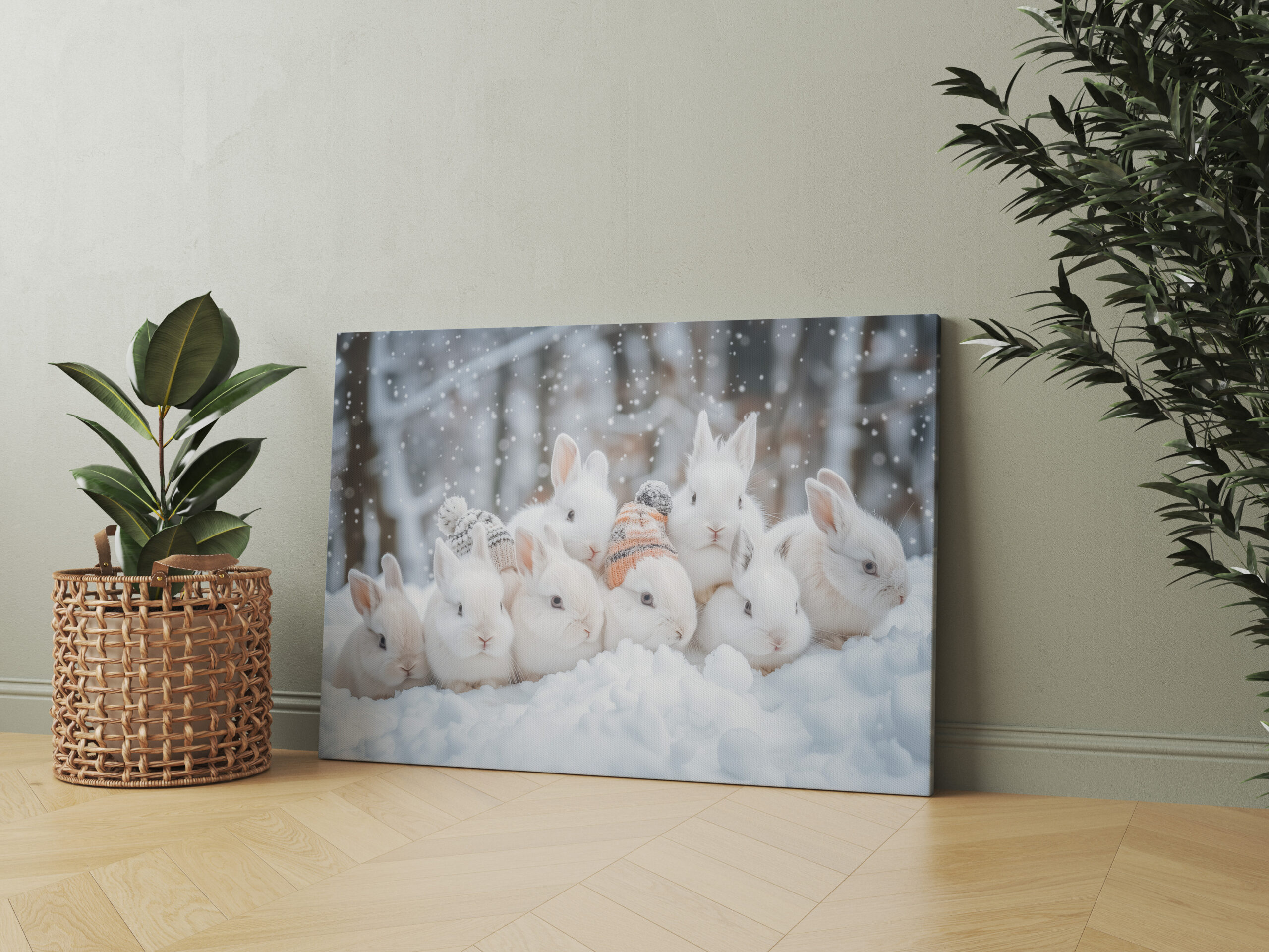 raxxa Canva: Ein Hasenherz kennt keine Langeweile