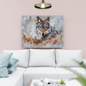 raxxa Canva: Magie des Wolfes