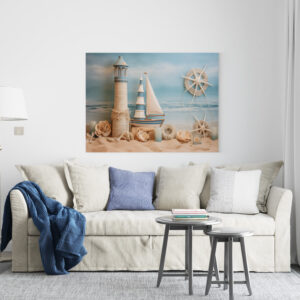 raxxa Canva: Im Licht des Leuchtturms