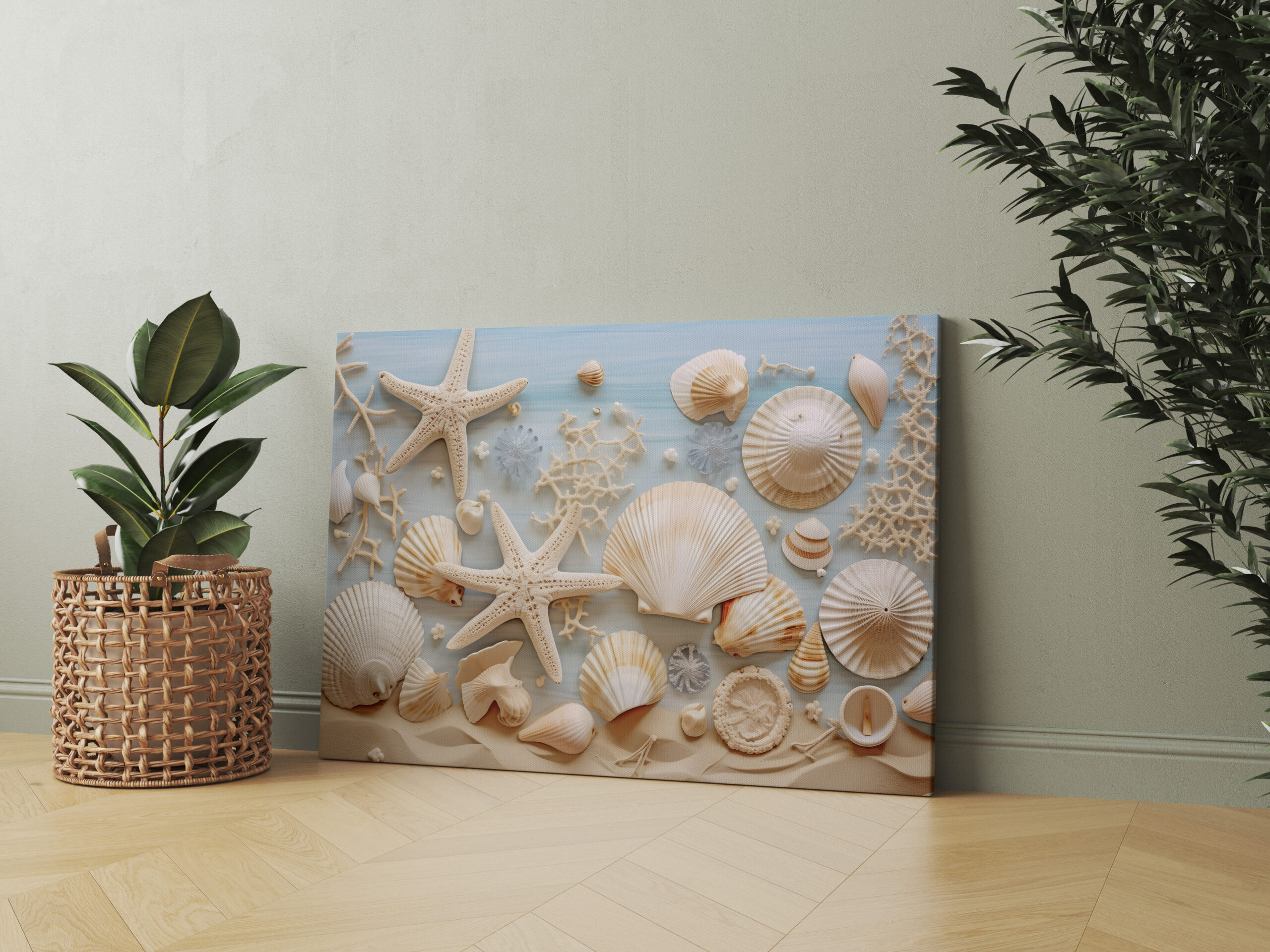 raxxa Canva: Tanz der Wellen