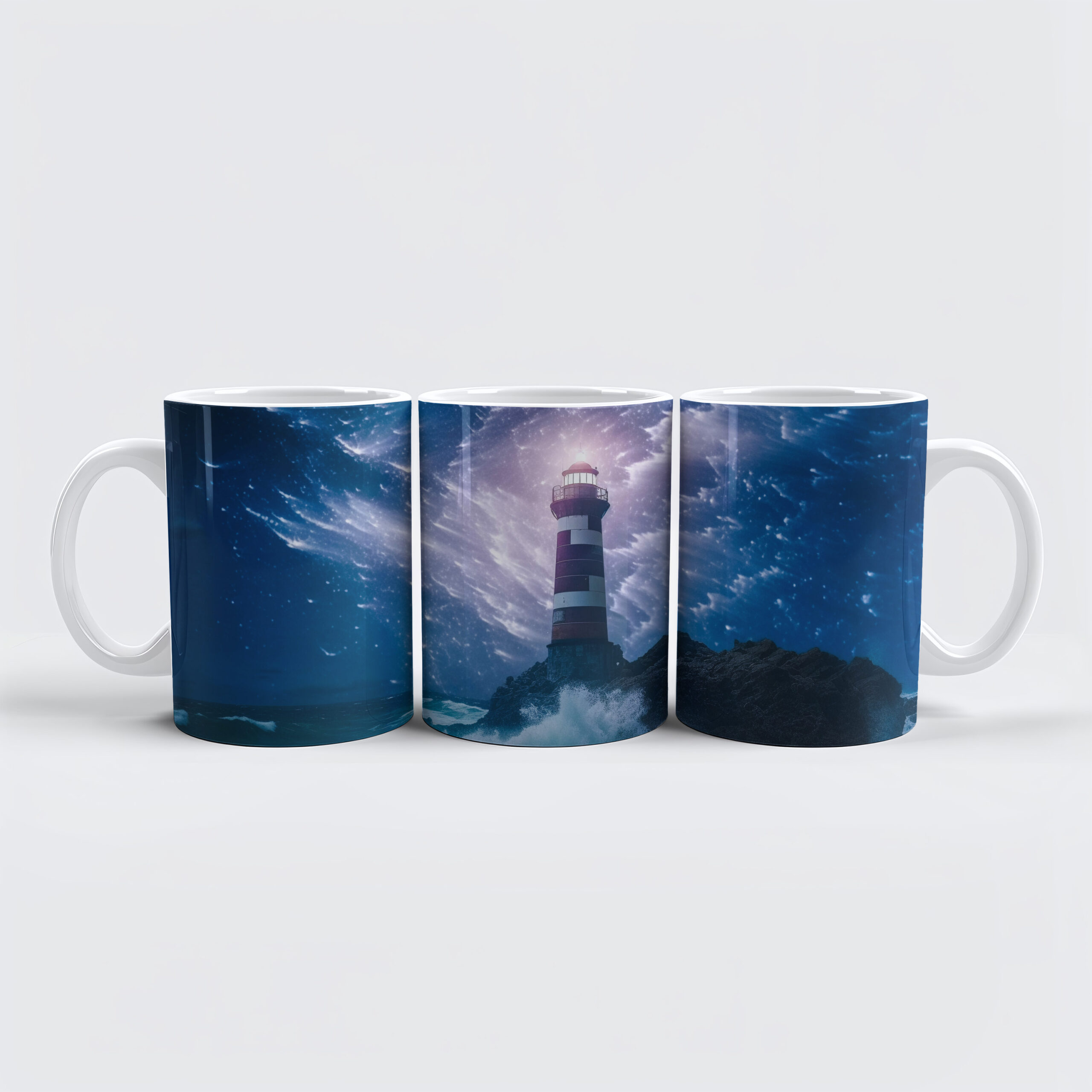 raxxa Premium-Tasse: Im Nebel glänzt ein Funke Hoffnung