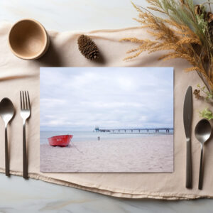 raxxa Premium-Tischset: Seebrücke Zingst