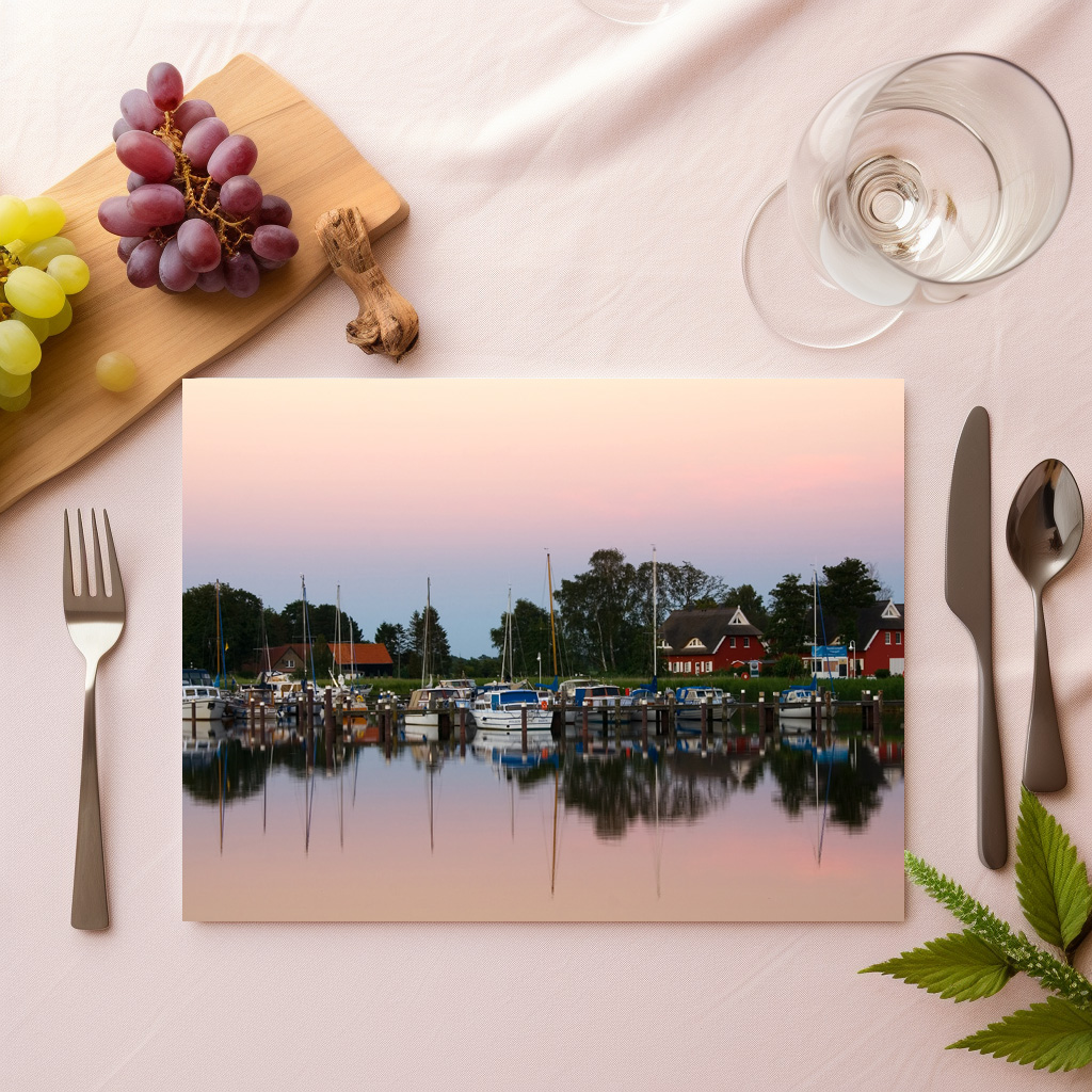 raxxa Premium-Tischset: Prerower Hafen