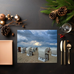raxxa Premium-Tischset: Strandbild