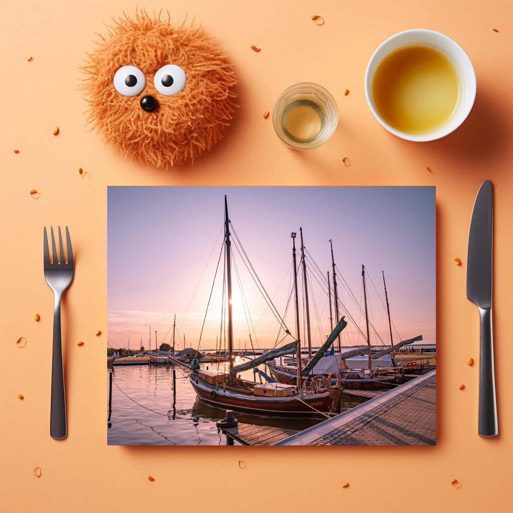 raxxa Premium-Tischset: Hafenstimmung – Image 2