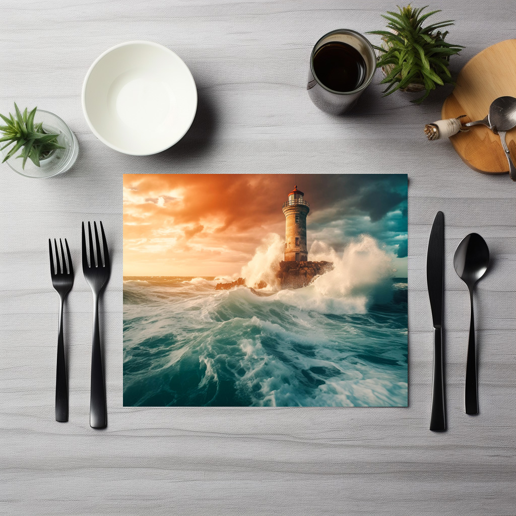 raxxa Premium-Tischset: Der Turm singt mit dem Sturmchor - Image 2