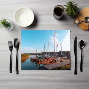 raxxa Premium-Tischset: Hafen Ahrenshoop