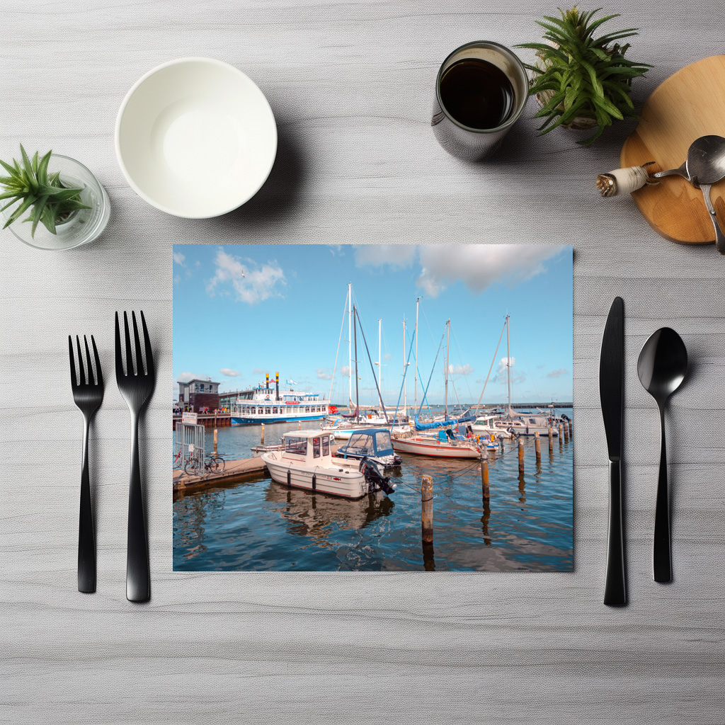 raxxa Premium-Tischset: Hafen Barth - Image 2