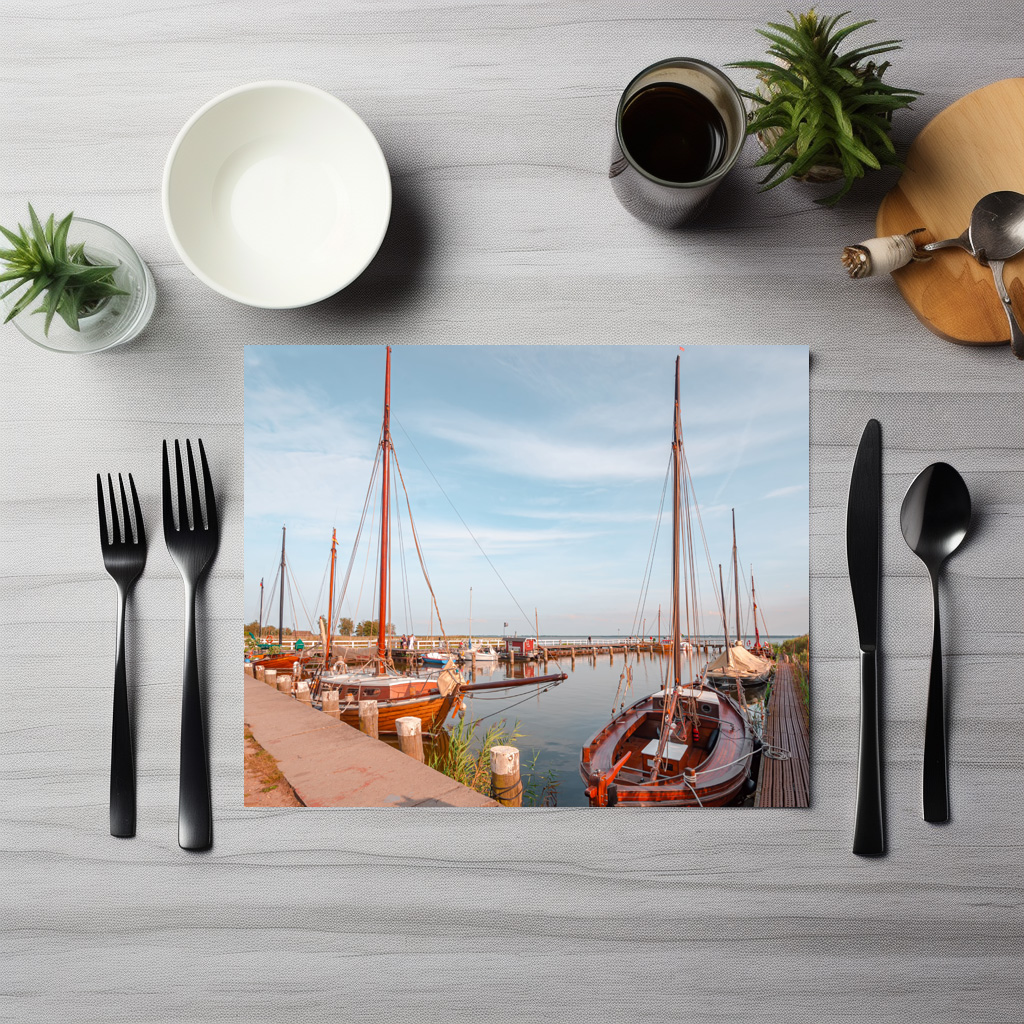 raxxa Premium-Tischset: Hafen Wieck – Image 2