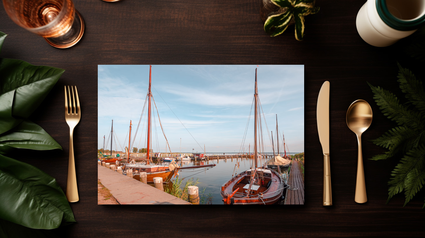 raxxa Premium-Tischset: Hafen Wieck – Image 3