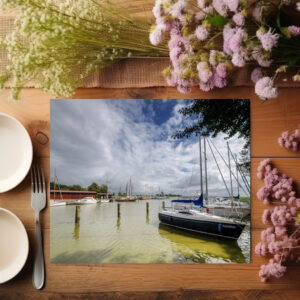 raxxa Premium-Tischset: Wustrow Hafen