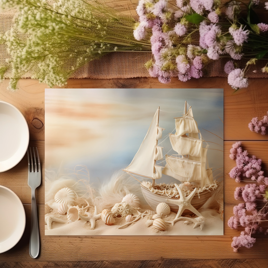 raxxa Premium-Tischset: Ankerplatz der Träume - immagine 2