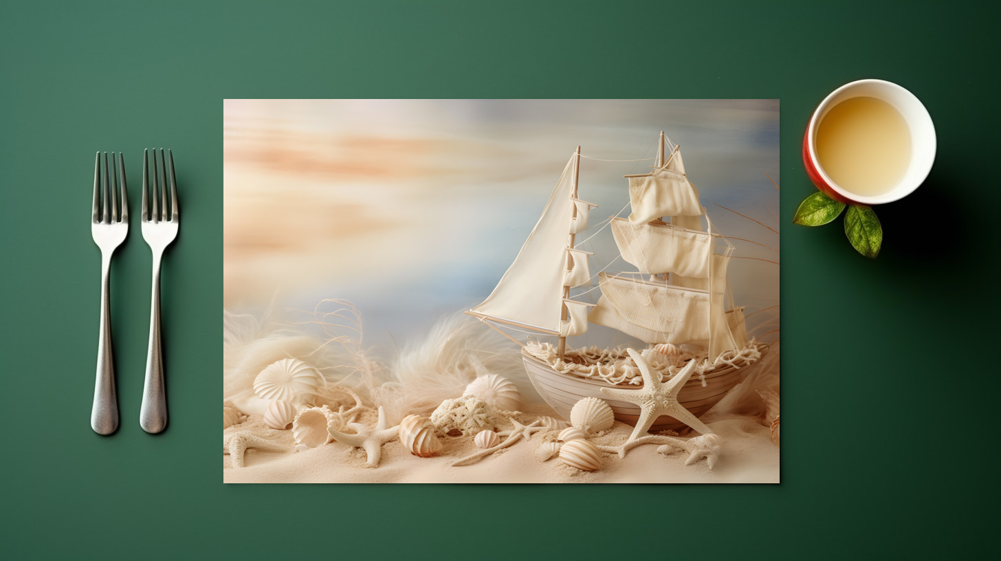 raxxa Premium-Tischset: Ankerplatz der Träume - immagine 3