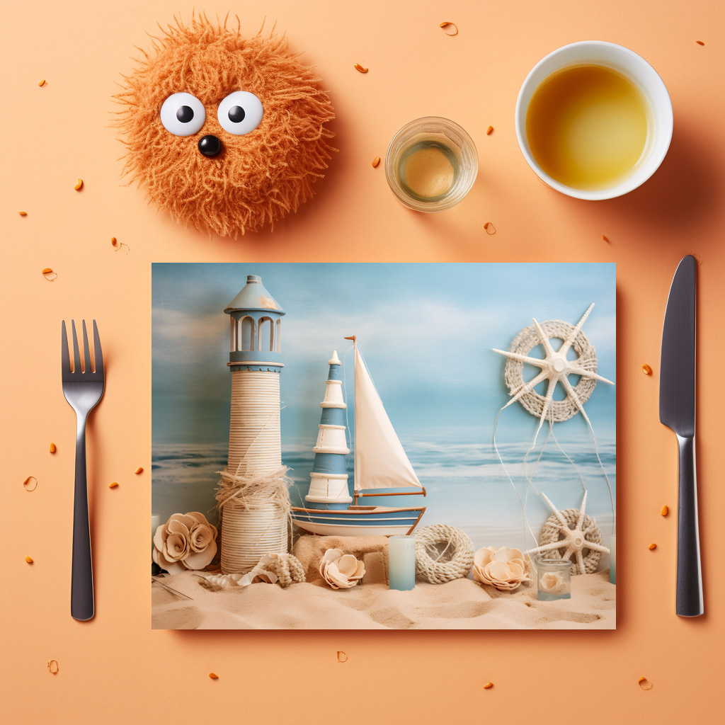 raxxa Premium-Tischset: Im Licht des Leuchtturms - immagine 2