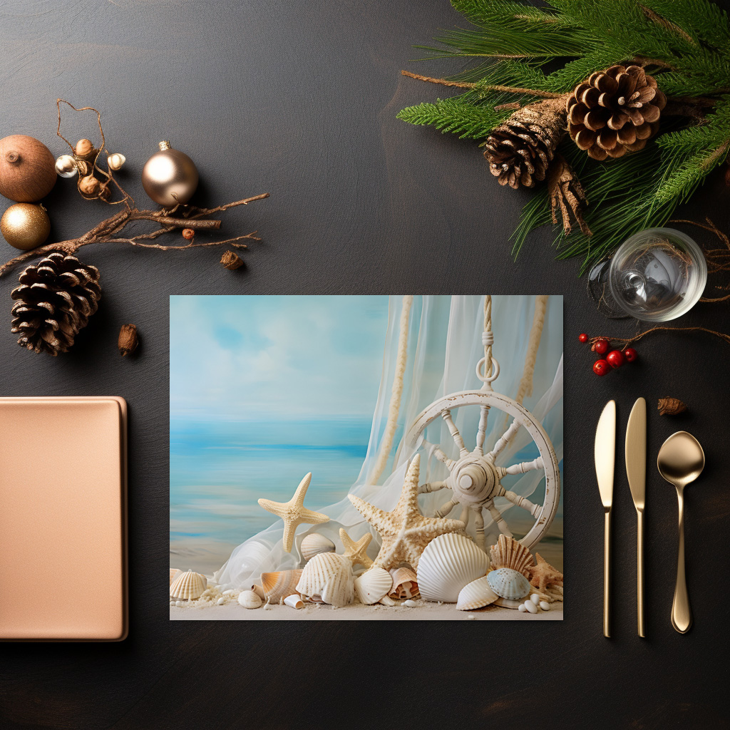 raxxa Premium-Tischset: Melodie der Brandung - Image 3