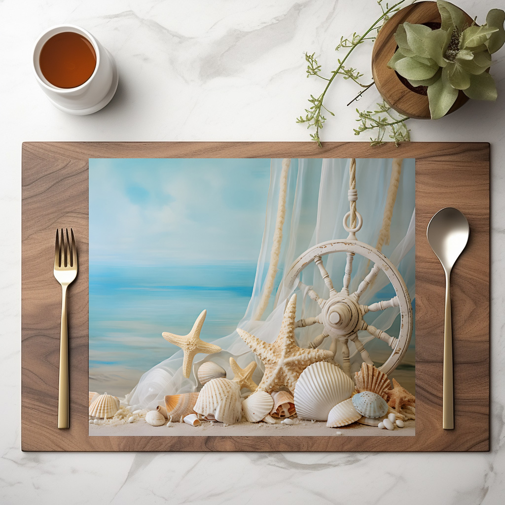 raxxa Premium-Tischset: Melodie der Brandung