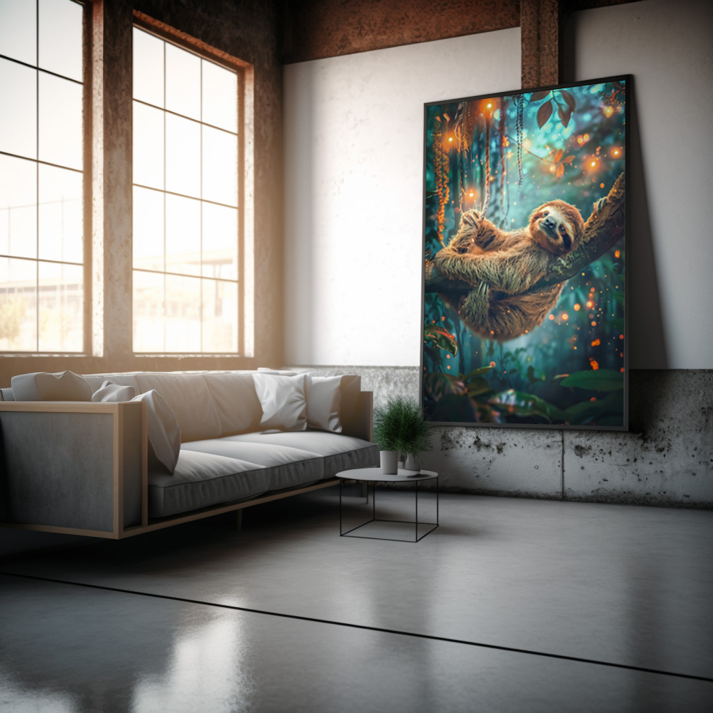 Poster: Ich bin nicht faul ich bin effizient minimalistisch – Image 3