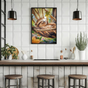 Poster: Ich bin nicht faul ich bin im Energiesparmodus