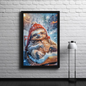 Poster: Warum aufstehen wenn Liegen so bequem ist