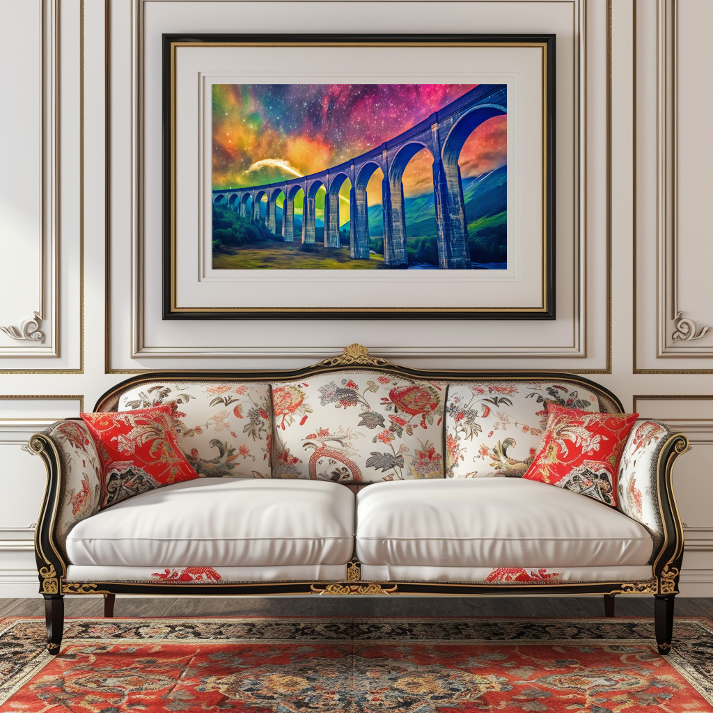 Poster: Glenfinnan Viaduct railroad bridge - immagine 3