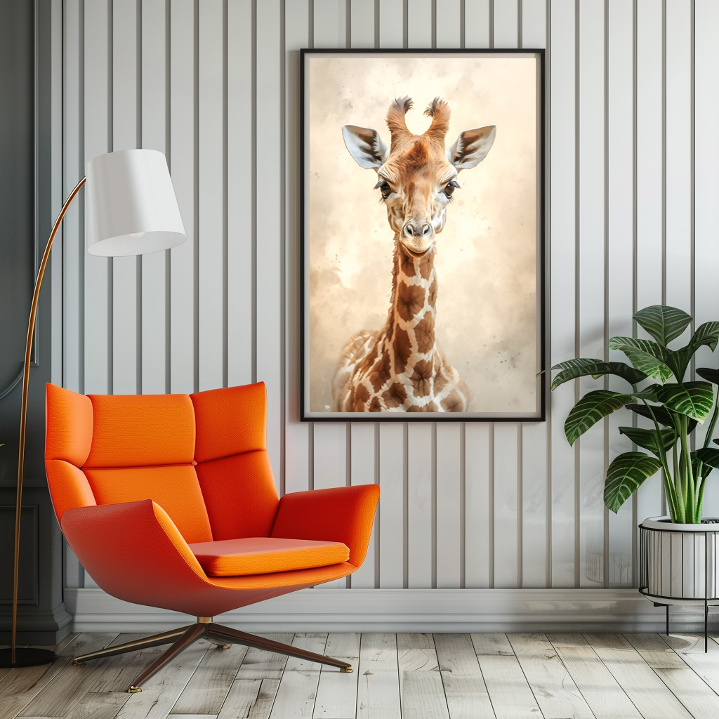 Poster: Baby Giraffe - Imagen 3
