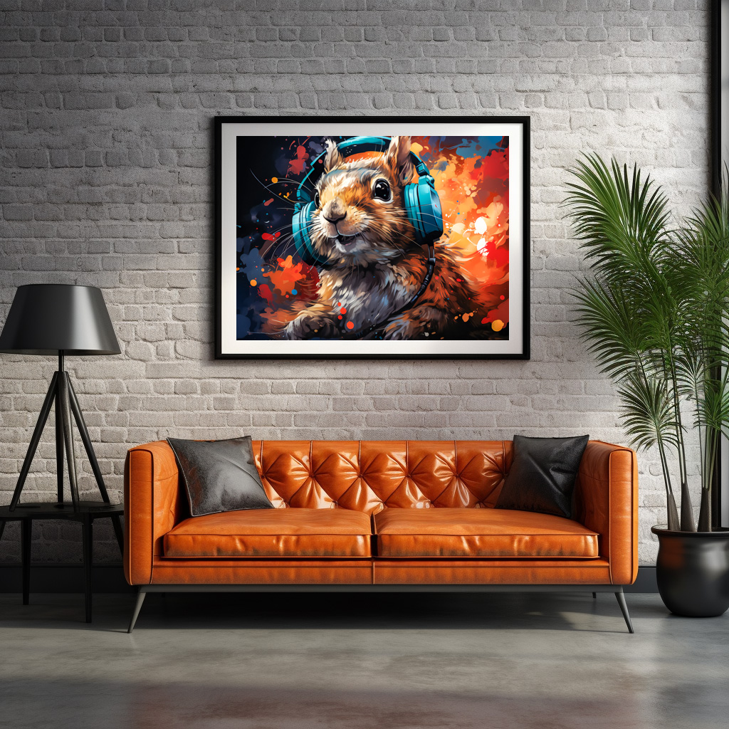 Poster: Eichhörnchen